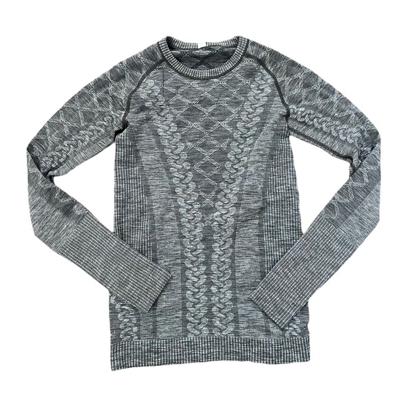 lululemon athletica Tops - Lululemon EUC Gray Swiftly Tech long sleeve 4
